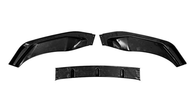 DOKŁADKA Splitter PRZÓD do BMW F87 M2 czarny połysk spoiler przedni przednia