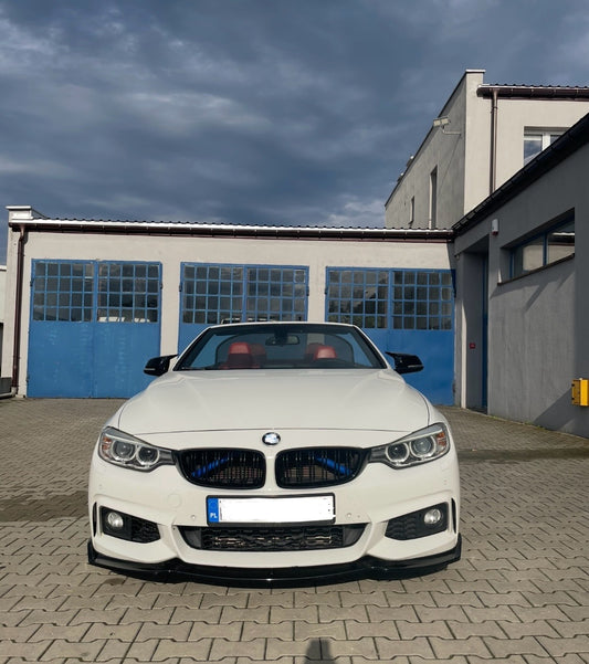 DOKŁADKA Splitter PRZÓD do BMW F30 F31 F32 F35 bez M-pakiet pod wersje Modern Sport , oraz Mpakiet