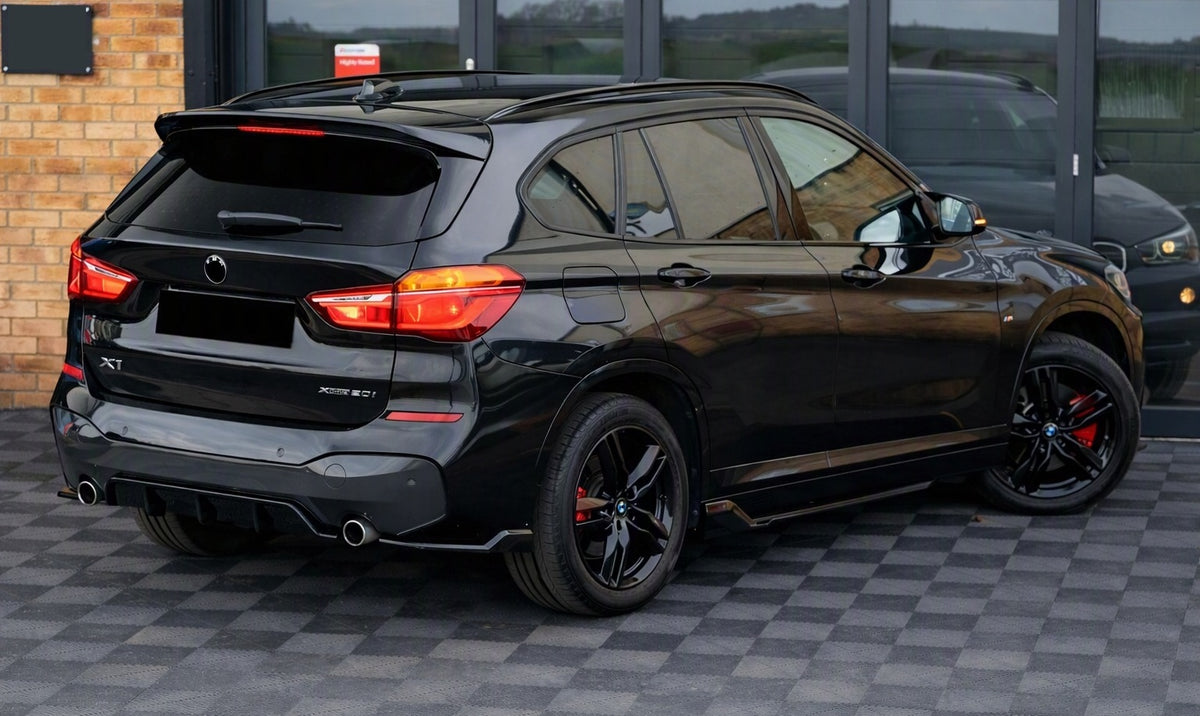 Dyfuzor BMW X1 F48 M Sport 2015-2019 dokładka tylnego zderzaka tył