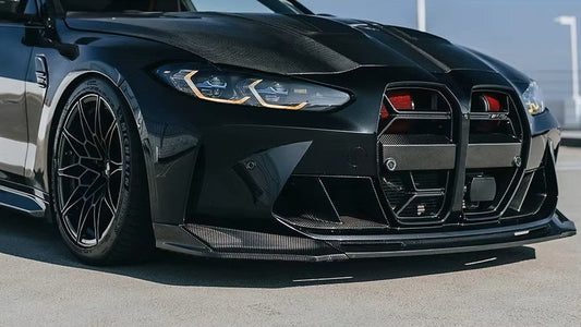 dokładka Vstyle CARBON do BMW G80 G81 G82 G83 M3 M4 2020+ przedni splitter