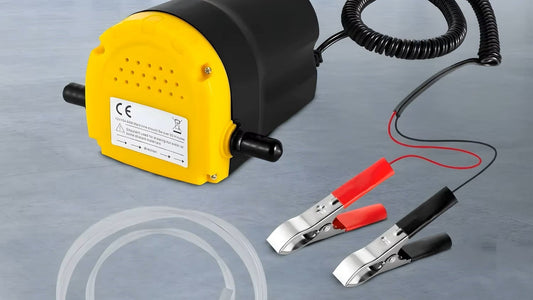 Pompa pompka do oleju paliwa olejowa 12V 60W uniwersalna do akumulatora