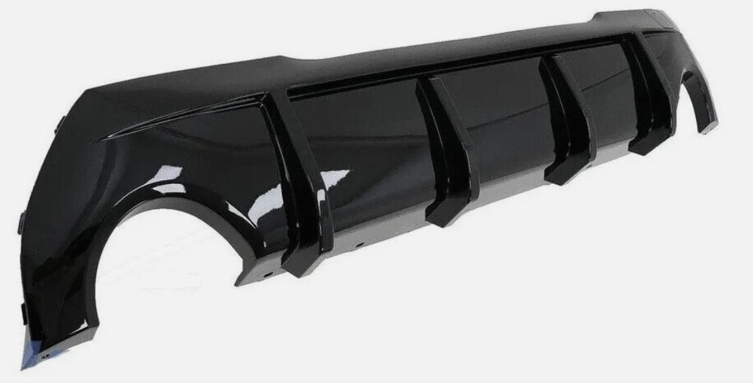 DYFUZOR SPOILER BMW 1 F40 2019-2024 CZARNY POŁYSK dokładka zderzaka