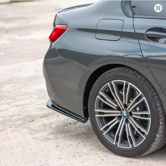 DOKŁADKA BMW G20 G21 tylne boczne splittery dyfuzora seria 3 2018-2022