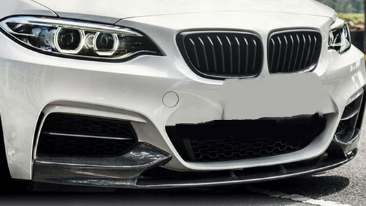 DOKŁADKA ZDERZAKA SPLITTER BMW F22 F23 M Performance CARBON PRZÓD PRZEDNIA