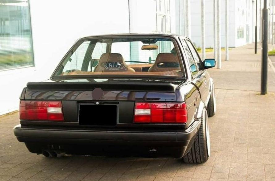 SPOILER lotka do BMW E30 Mtech 1 Sedan coupe cabrio seria 3 Mtechnik