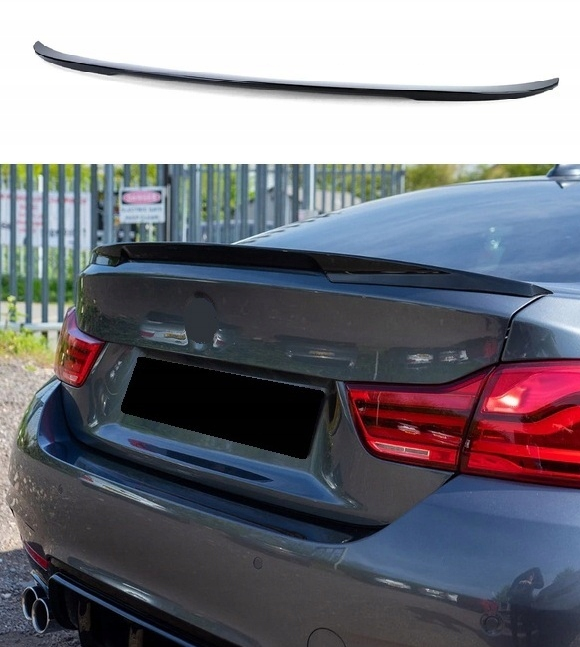 komplet dokładek BMW F32 F33 F36 czarny połysk przód tył progi lotka zestaw