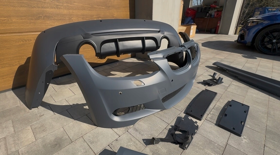 ZDERZAKI PRZÓD TYŁ PROGI BODY KIT BMW E92 E93 COUPE CABRIO M-PAKIET 06-10