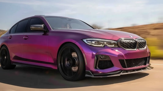 DOKŁADKA Splitter PRZÓD do BMW G20 G21 3 series 2018-2022 spoiler przedni COMPETITION