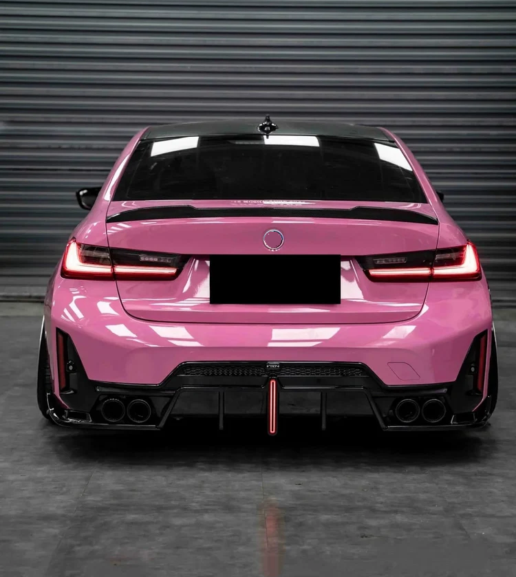 KOŃCÓWKI WYDECH 2PARY KOŃCÓWEK BMW g20 g22 g42 look M340 M240 M440 czarne