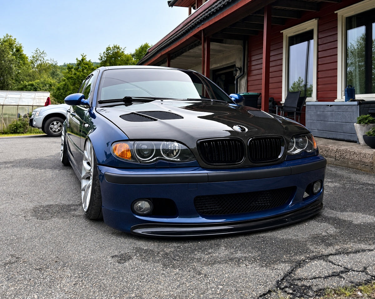 DOKŁADKA przód do BMW E46 MPakiet-II sedan coupe touring 1998-2006 spoiler splitter
