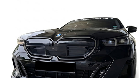PODŚWIETLANY GRILL NERKI DO BMW G60 G61 CZARNY POŁYSK LED