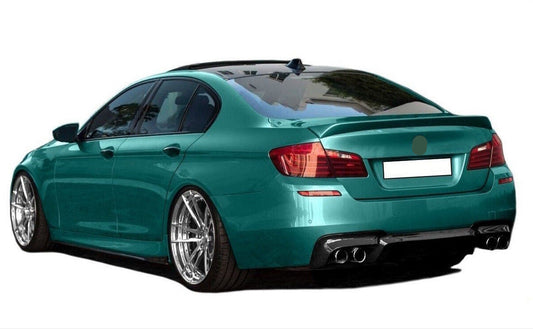 DYFUZOR SPOILER do BMW F10 F11 CZARNY POŁYSK 2x podwójny 2010-2016 M5 LOOK