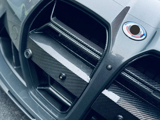 Nerki grill CARBON do BMW M3 M4 G80 G81 G82 G83 CSL ACC