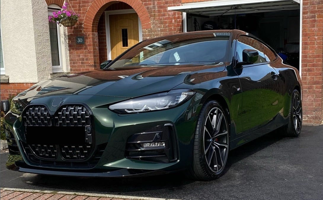 DOKŁADKA Splitter PRZÓD DO BMW 4 G22 G23 2019+ SPOILER ZDERZAKA PRZEDNI JEDNOCZĘŚCIOWA
