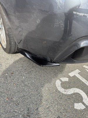 DOKŁADKA BMW F32 F33 F36 tylne boczne splittery dyfuzora seria 4