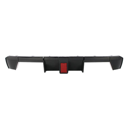 DYFUZOR SPOILER LED BMW G80 G82 M3 M4 CZARNY POŁYSK 2020+ TYLNA DOKŁADKA