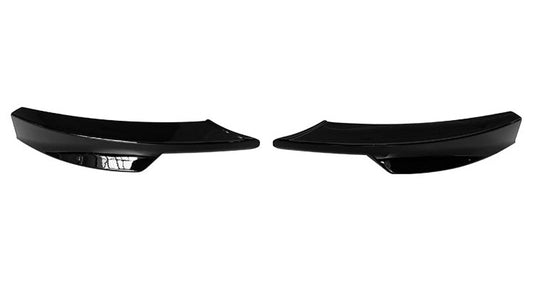 DOKŁADKA Splitter PRZÓD do BMW E90 E91 LCI FLAPSY czarny połysk 2008-2011