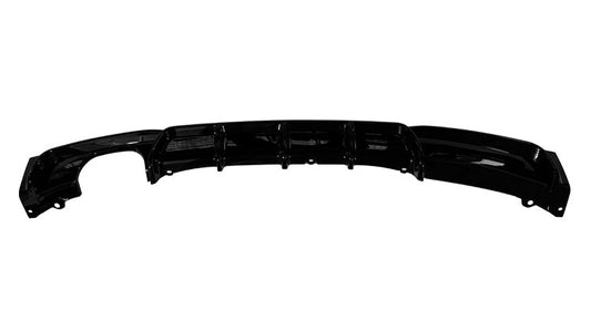 DYFUZOR SPOILER do BMW F30 F31 CZARNY POŁYSK 335 340 328 330 na podwójny wydech