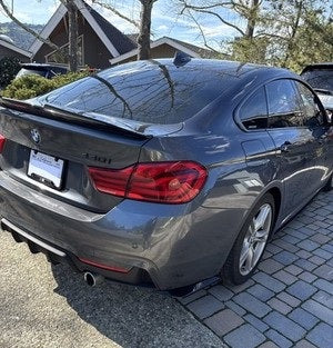 DOKŁADKA BMW F32 F33 F36 tylne boczne splittery dyfuzora seria 4
