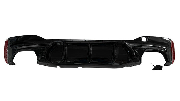 DYFUZOR SPOILER do BMW G30 G31 G38 M5 STYLE 4R CZARNY POŁYSK