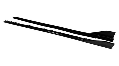 Dokładki Progów do BMW F40 2019-2024 MPakiet Czarny Listwy progowe na progi