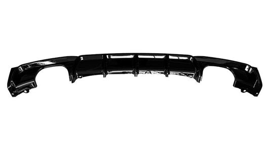DYFUZOR SPOILER do BMW F30 F31 CZARNY POŁYSK 335 340 328 330 pod 4 wydechy