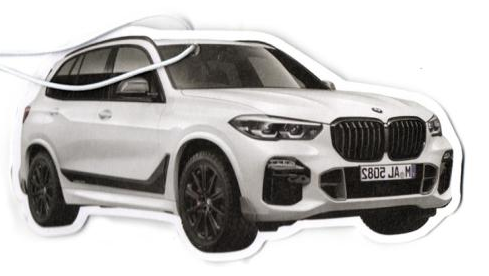 BMW-25 G05 F15 zawieszka zapachowa do auta na lusterko zapach samochodowy
