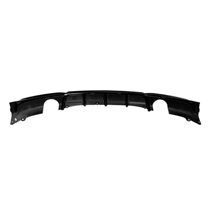 DYFUZOR SPOILER do BMW F30 F31 CZARNY POŁYSK 335 340 328 330 na 2 pojedyncze wydechy