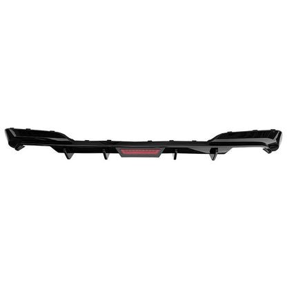 DYFUZOR SPOILER do BMW G20 G21 G28 LED ŚWIATŁO STOP CZARNY POŁYSK