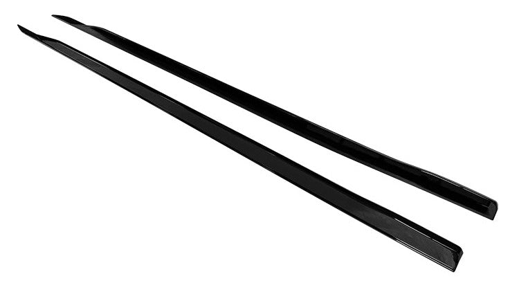 Dokładki Progów do BMW 5 G60 G61 G68 MPakiet Czarny Listwy progowe na progi