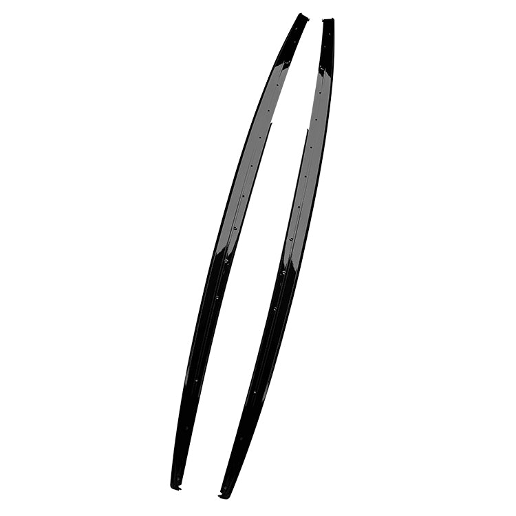DOKŁADKI PROGÓW LISTWY PROGOWE BOCZNE do BMW 3 F30 F31 czarny połysk SPOILER