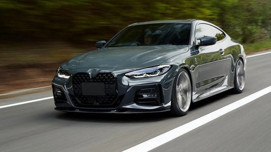 DOKŁADKA Splitter PRZÓD DO BMW 4 G22 G23 2019+ SPOILER ZDERZAKA PRZEDNI JEDNOCZĘŚCIOWA