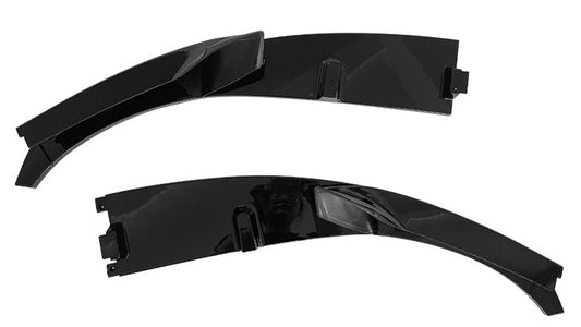 DOKŁADKA Splitter PRZÓD do BMW F22 COUPE czarny połysk 2014-2021