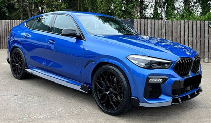 DOKŁADKA przód do BMW X6 G06 MPAKIET 2019-2022 przednia przedni splitter