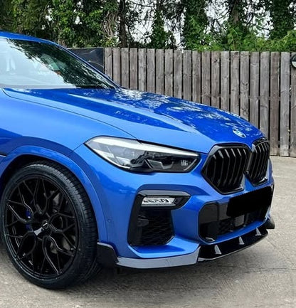 komplet dokładek do BMW X6 G06 MPAKIET 2019-2022 przód progi dyfuzor