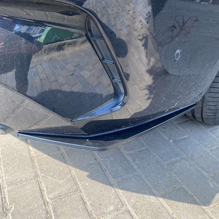 DOKŁADKA BMW G20 G21 tylne boczne splittery dyfuzora seria 3 2018-2022