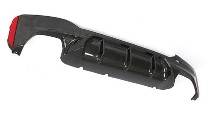 DYFUZOR SPOILER do BMW G30 G31 G38 M5 STYLE 4R CARBON LOOK