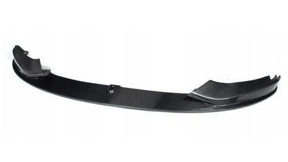 DOKŁADKA Splitter PRZÓD PEŁNY ABS BMW F32 F33 F36 CARBON LOOK przednia przedni spoiler