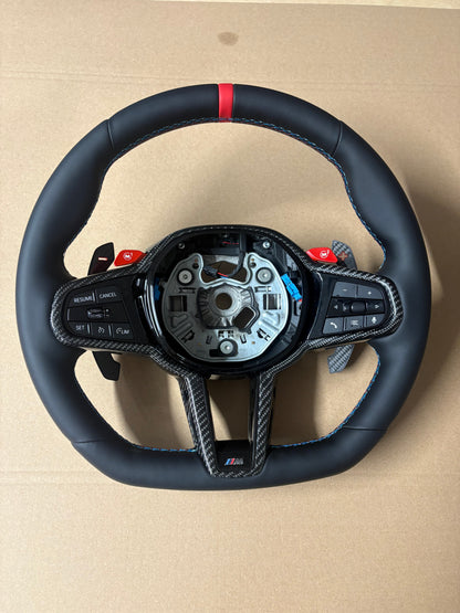 Sportowa kierownica M‑Pakiet do BMW seria G G20 G21 G22 G23 G80 G81 G82 G83 G01 G15 G02 G87 G42M2 M3 M4 ACC , TJA , 5AU