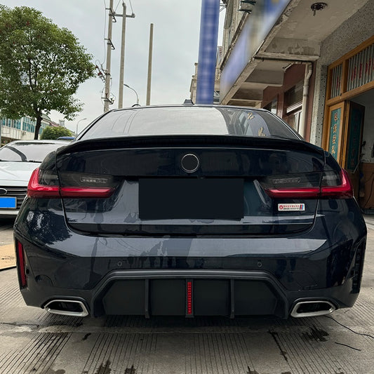 DYFUZOR SPOILER BMW G20 G21 G28 CZARNY POŁYSK LCI 2022+