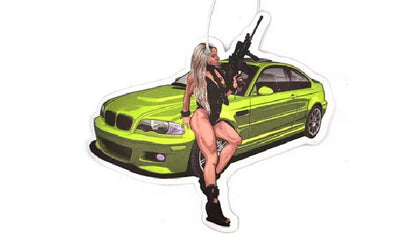 BMW-06 E46 zawieszka zapachowa do auta na lusterko zapach samochodowy