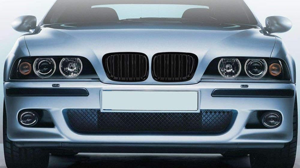 NERKI GRILL BMW E39 1995-2004 CZARNY POŁYSK M5 LOOK atrapa chłodnicy