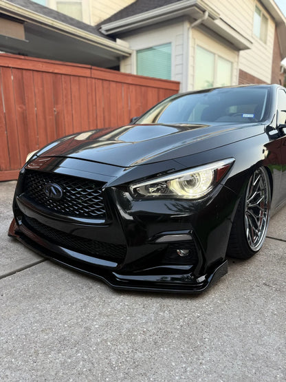 DOKŁADKA przód INFINITI Q50 S przednia przedniego zderzaka 2017-2024