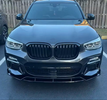 DOKŁADKA do BMW G01 G02 X3 X4 Lci LIFT 2021-2025 PRZÓD przedni SPLITER spoiler