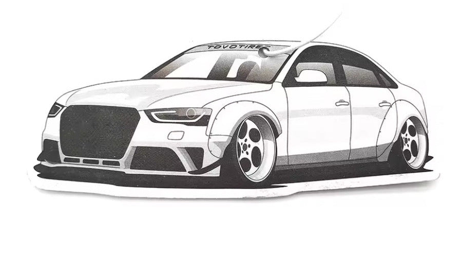 AUDI-02 A4 S4 zawieszka zapachowa do auta na lusterko zapach samochodowy