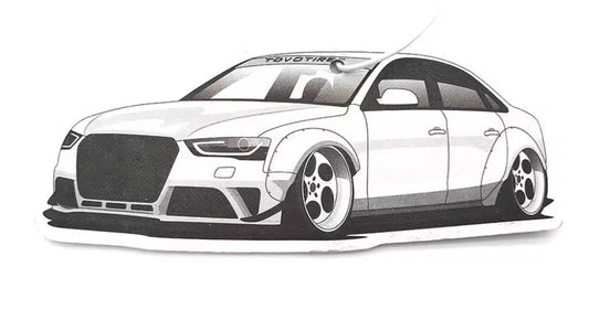AUDI-02 A4 S4 zawieszka zapachowa do auta na lusterko zapach samochodowy