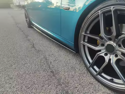 DOKŁADKI PROGÓW do BMW 3 E92 E93 LISTWY PROGOWE BOCZNE czarny połysk progi