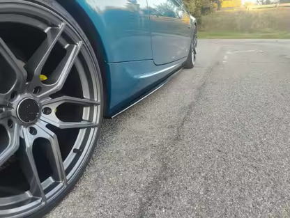 DOKŁADKI PROGÓW do BMW 3 E92 E93 LISTWY PROGOWE BOCZNE czarny połysk progi