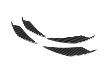 canards PRZÓD do BMW G80 G81 M3 CARBON włókno węglowe DOKŁADKI zderzaka