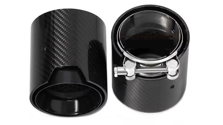 KOŃCÓWKA WYDECHU 60-63MM 92MM 105MM CARBON CZARNE do BMW
